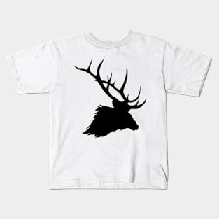 Elk Head Kids T-Shirt